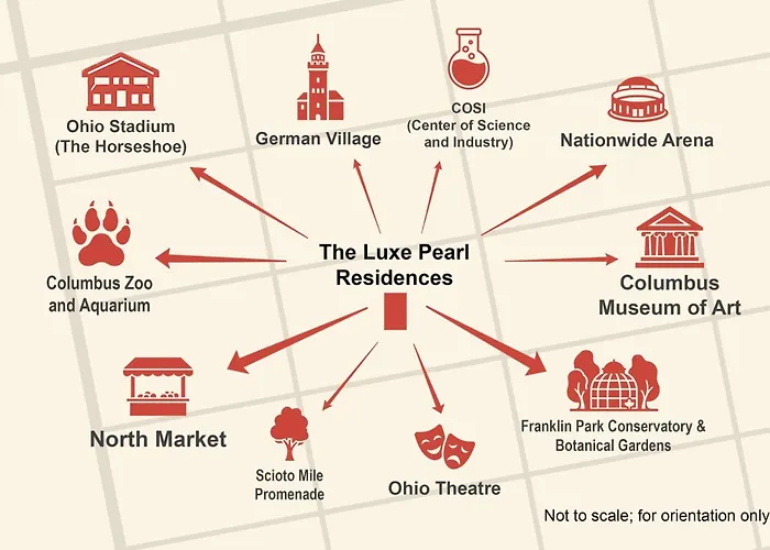 The Luxe Pearl Residences Apartamento Columbus
